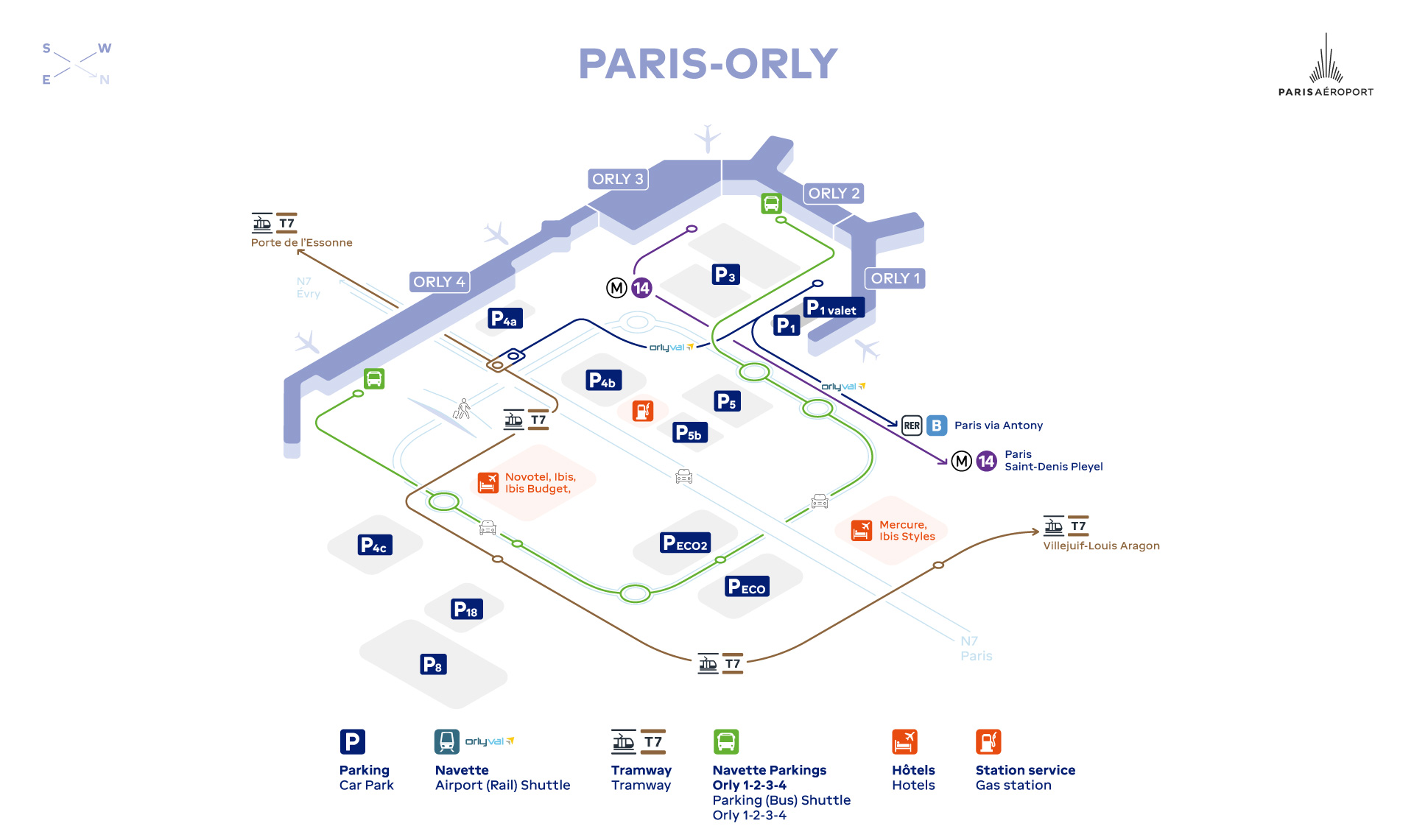 Extime - Parking Officiel Paris Aéroport - Orly